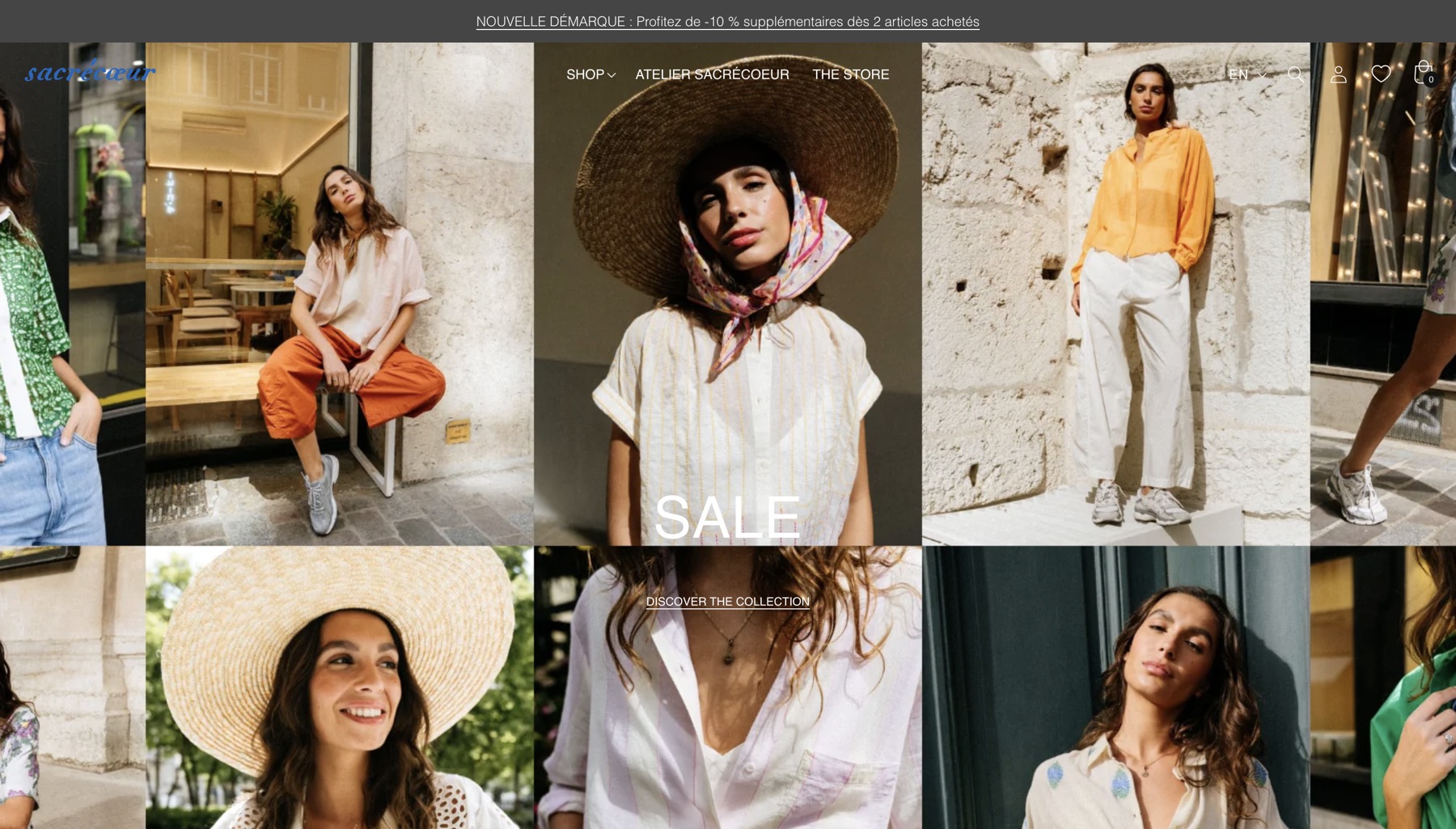 Projet Shopify Sacrecoeur Collection